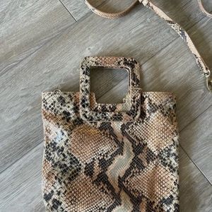 Snake skin purse